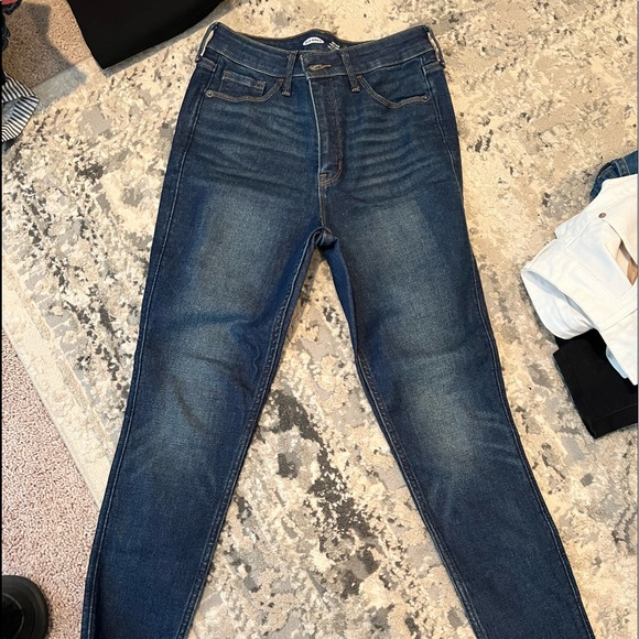 Old Navy Rockstar Super Skinny Extra Highrise Jeans Size 8 - Picture 1 of 2